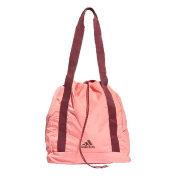Image of adidas Sport Tote Bag Womens - Semi Turbo / Shadow Red