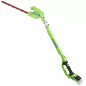 Image of Greenworks G24PH51 510mm 24V Cordless Long Hedge Trimmer