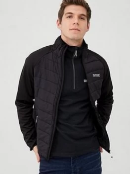 Image of Regatta Bestla Hybrid Jacket, Black, Size S, Men