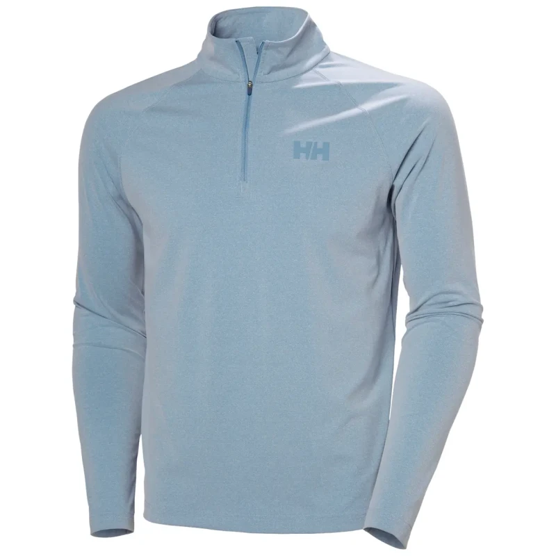 Image of Helly Hansen 1/2 zip sweatshirt Helly Hansen Tyri Bleu Male S