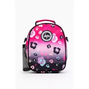 Image of Hype Gradient Leopard Print Lunch Bag (One Size) (Pink/Black/White)