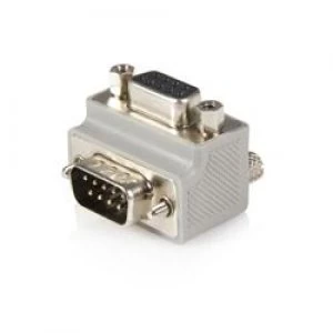 Image of StarTech.com Right Angle VGA to VGA Cable Adapter Type 2 - M/F
