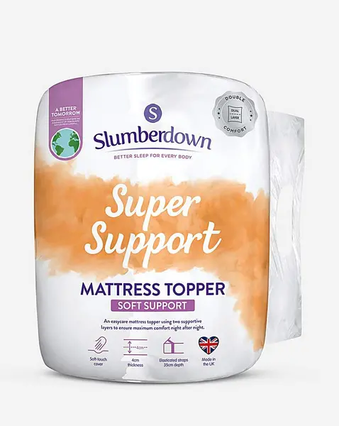Image of Slumberdown Slumberdown Super Support Topper White KING HH39703