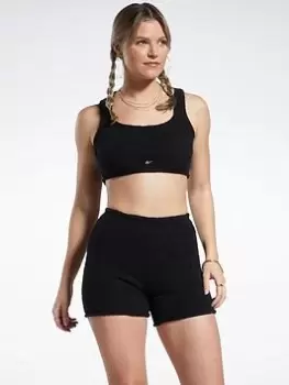 Image of Reebok Classics Cozy Tank Top, Black Size M Women