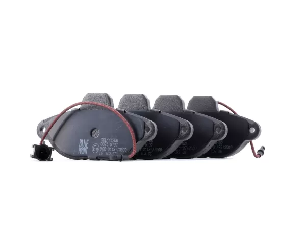 Image of Blue PRINT Brake pad set FORD,FIAT,LANCIA ADL144206 0077362345,5892736,5892737 6001073134,71737178,71737179,71769056,71770985,71772530,77362185
