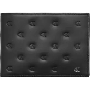 Image of Calvin Klein Monogram Embossed Wallet - Black
