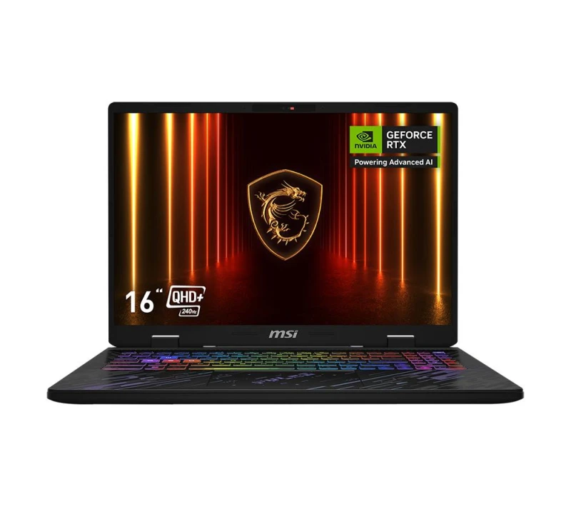Image of MSI Pulse A16 AI C3XWFKG 16" Gaming Laptop - AMD Ryzen AI 9, RTX 5060, 1TB SSD, Black 4711377318839