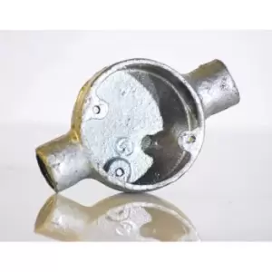 Image of Deta Through Box Galvanised 20mm Dt22120G