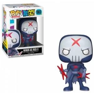 Image of Robin as Red X Teen Titans Go Funko Pop Vinyl Figure