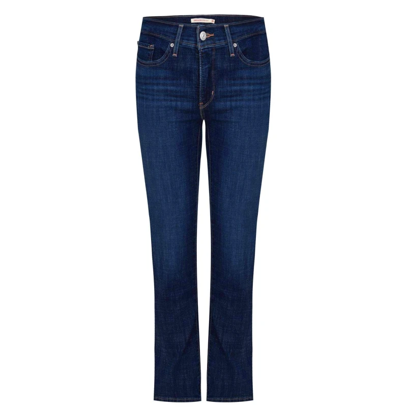 Image of Levis 314 Shaping Straight Jeans - Blue Blue 32 L30