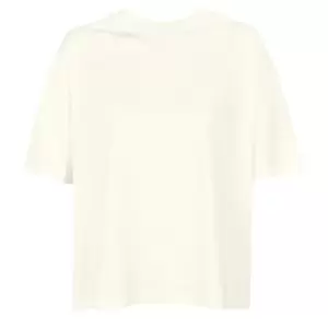 Image of SOLS Womens/Ladies Boxy Organic Oversized T-Shirt (S) (Off White)