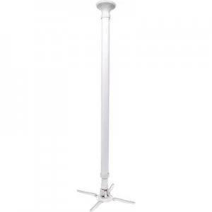 Image of Manhattan 424868 Projector ceiling mount Tiltable, Rotatable Max. distance to floor/ceiling: 197cm Silver
