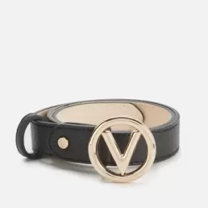 Image of Valentino Bags Womens Round Belt - Black/Gold - XL