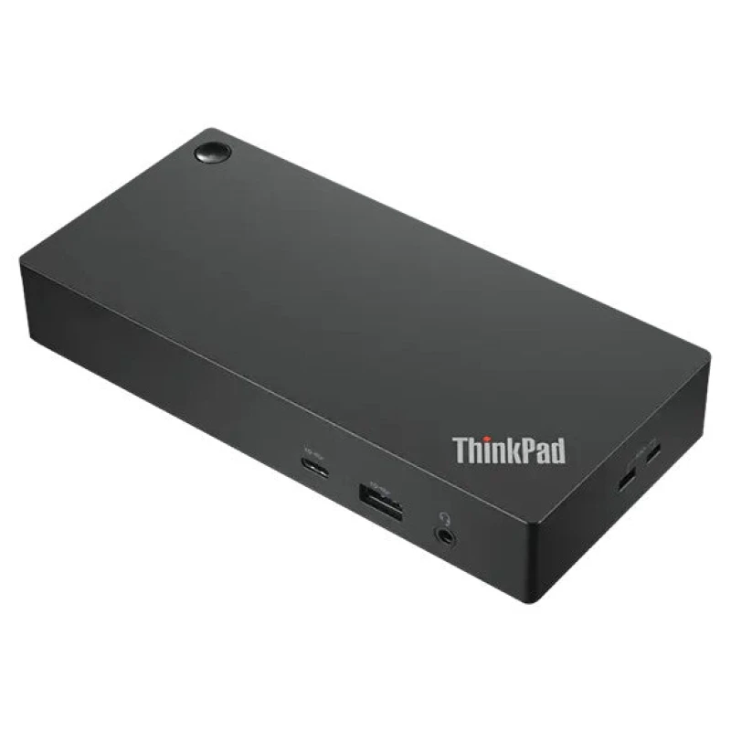 Image of Lenovo 40AY0135UK laptop dock/port replicator Wired USB 3.2 Gen 1 (3.1 Gen 1) Type-C Black 40AY0135UK