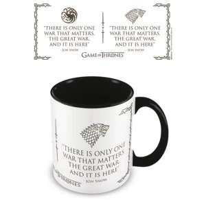 Image of Game Of Thrones - War (Black Coloured Inner) Mug