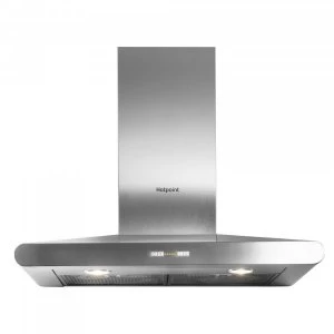 Image of Hotpoint PHC77FLBI 70cm Chimney Cooker Hood