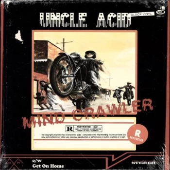 Image of Uncle Acid & The Deadbeats Mind Crawler - 1st - Black Vinyl - Sealed 2013 UK 7" vinyl RISE7/172