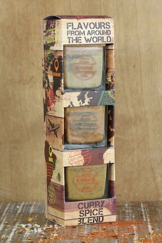 Image of Kimm and Miller (UK) Ltd Kimm and Miller (UK) Ltd Curry Spice Blend Stacker in Beige Size: 112g Beige 112g Unisex 5055475462254