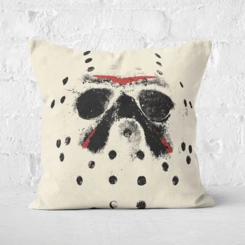 Image of Friday 13th Jason Voorhees Square Cushion - 60x60cm - Soft Touch
