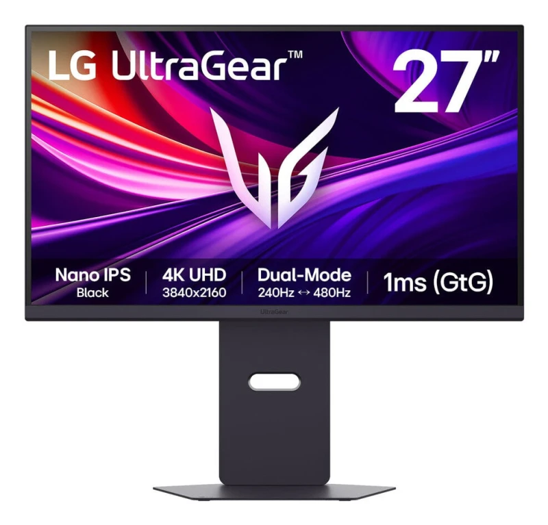 Image of LG UltraGear 27G850A-B 27" 4K Ultra HD 240Hz G-SYNC Nano IPS Gaming Monitor - DisplayHDR 600, HDMI 2.1 27G850A-B.AEK