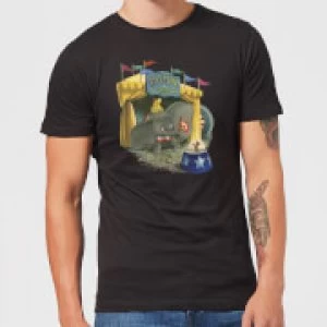 Image of Disney Dumbo Circus Mens T-Shirt - Black