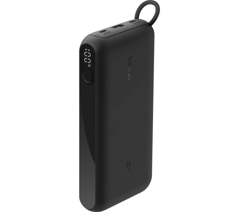Image of BELKIN BoostCharge 20000 mAh Portable Power Bank - Black 745883916252
