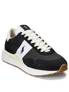 Image of Polo Ralph Lauren Train Runner Trainers, Black, Size 8, Men
