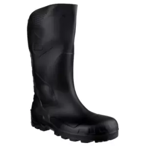 Image of Devon Full Safety Wellington Black Size 3