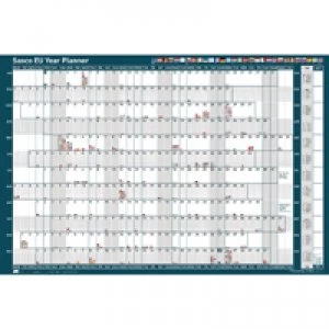 Image of Sasco EU Year Planner Unmounted 2018 2401867