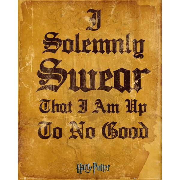 Image of Harry Potter - I Solomnly Swear Mini Poster
