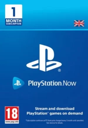 Image of Sony PlayStation Now 1 Month Subscription Membership
