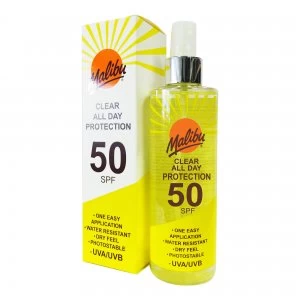 Image of Malibu All Day Clear Protection SPF50