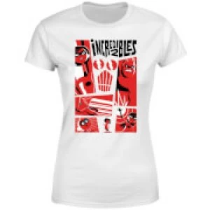 Image of The Incredibles 2 Poster Womens T-Shirt - White - M