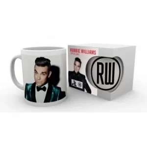 Image of Robbie Williams Tuxedo Mug
