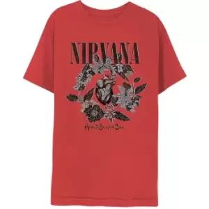 Image of Nirvana - Heart-Shaped Box Unisex XX-Large T-Shirt - Red