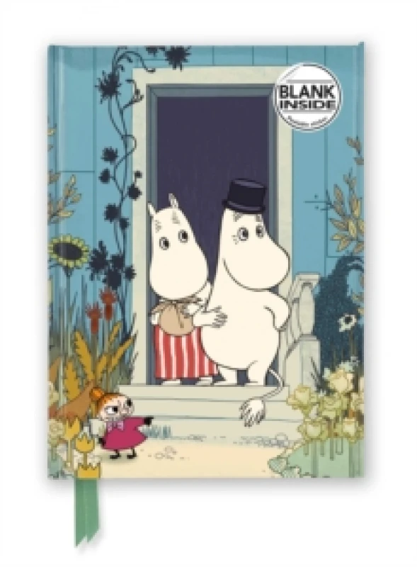 Image of Moomins on the Riviera (Foiled Blank Journal) Notebook / blank book