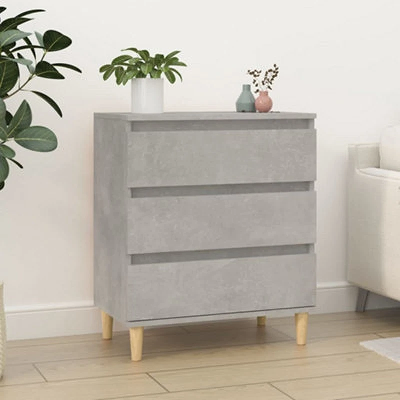 Image of VIDAXL Sideboard Concrete Grey 60x35x70cm Engineered Wood vidaXL 8720845693565