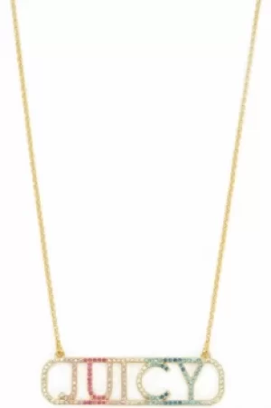 Image of Juicy Couture Jewellery Iconic Juicy Rainbow Necklace JEWEL WJW702-710