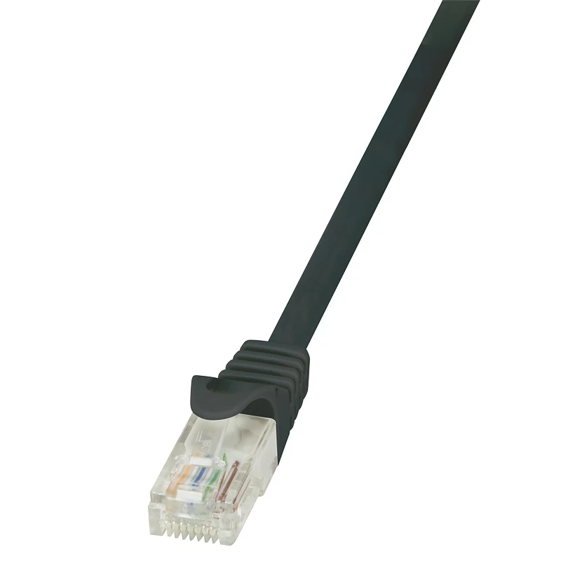 Image of LogiLink 10m Cat.5e U/UTP RJ45 networking cable Black Cat5e U/UTP (UTP