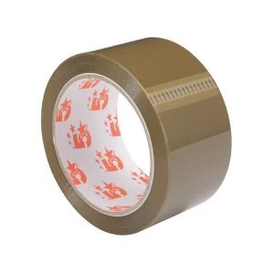 Image of 5 Star Office Packaging Tape Polypropylene 48mm x 66m Buff