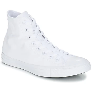 Image of Converse ALL STAR MONOCHROME HI mens Shoes (High-top Trainers) in White,4.5,5.5,6,7,7.5,8.5,9.5,10,11,11.5,3,9,12,5,8,10.5,4,6.5,3,4,8,8.5,9,9.5,10,10