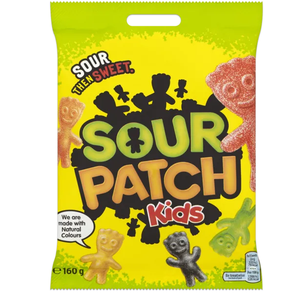 Image of Cadbury Gifts Direct Maynards Sour Patch Kids 130g (Box of 10) 4308707O