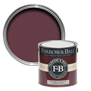 Image of Farrow & Ball Preference red No. 297 Gloss Metal & wood Paint 2.5L