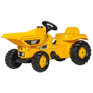Image of Rolly Toys Caterpillar Dumper Ride On, Yellow