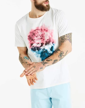 Image of Jack & Jones Smoke Skull T-Shirt