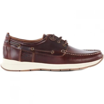 Image of Barbour Mens Cook Boat Shoe Brown 10