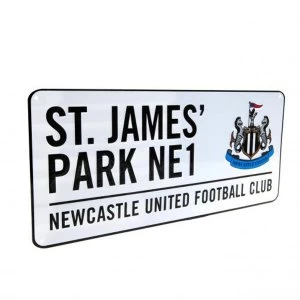 Image of Newcastle United FC Street Sign