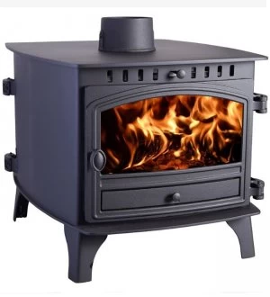Image of Hunter Herald 8 Double Sided Double Depth Wood Burning Stove