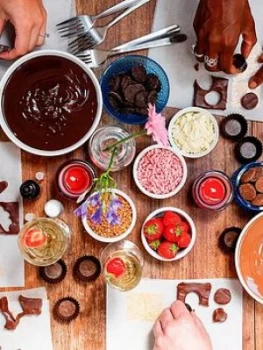 Image of Virgin Experience Days Luxury Chocolate Making Workshop For Two Including Bubbly In Branch Place, London