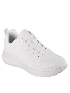 Image of Skechers Bobs Buno How Sweet Trainers, White, Size 7, Women